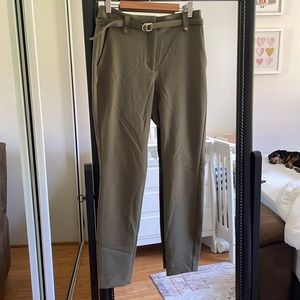 Express Stretch Dress Pant With Belt